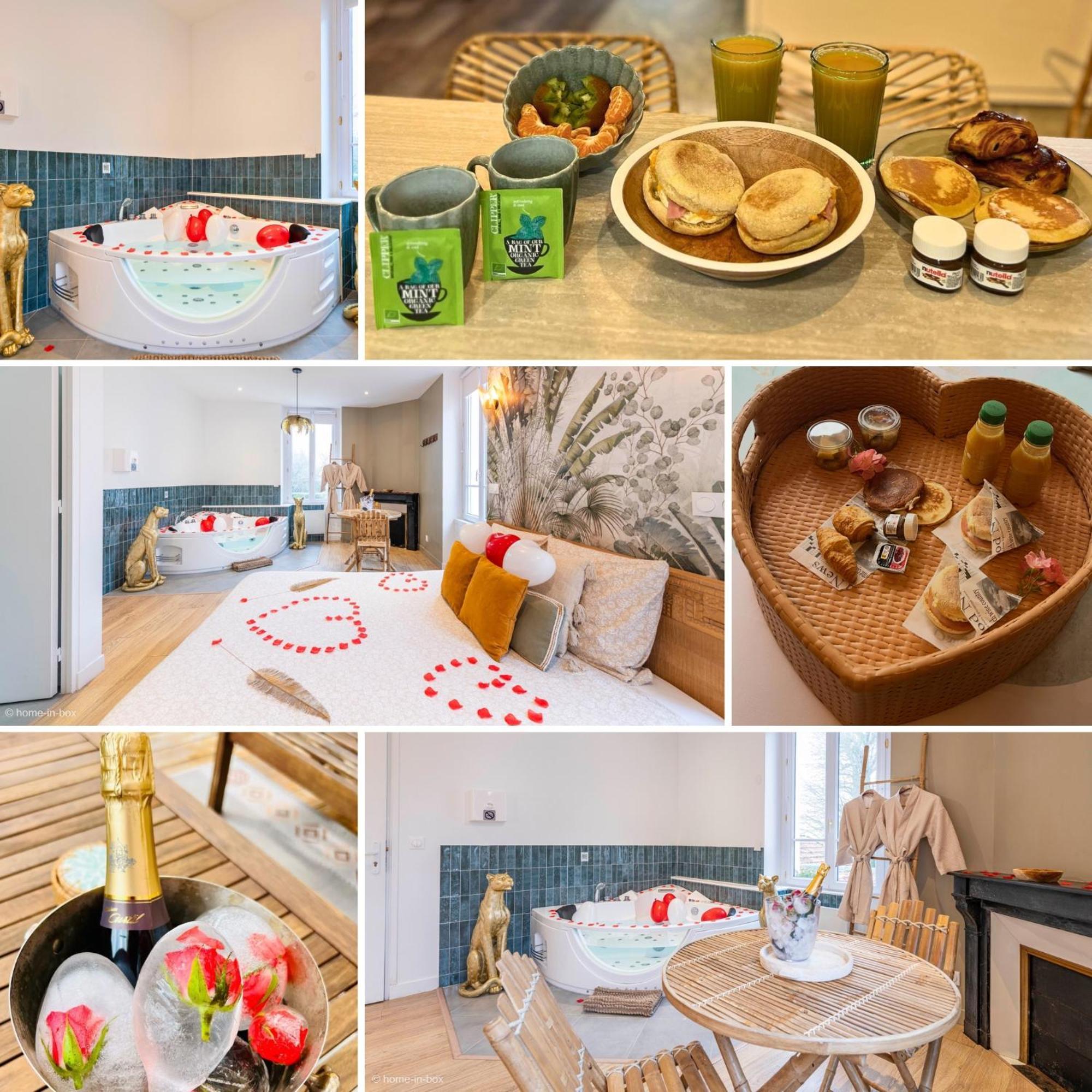 Le Nid D'Eliyah, Suites Avec Jacuzzi 15Min Disneyland Paris Нантей-ле-Мо Экстерьер фото